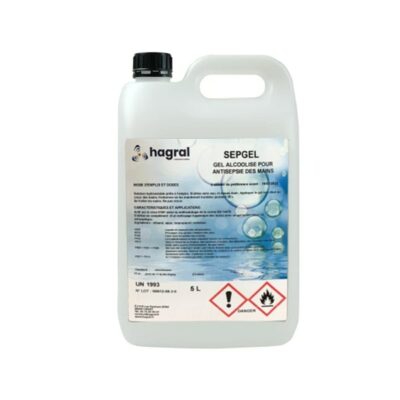 Gel Hydroalcoolique SEPGEL 5 Litres