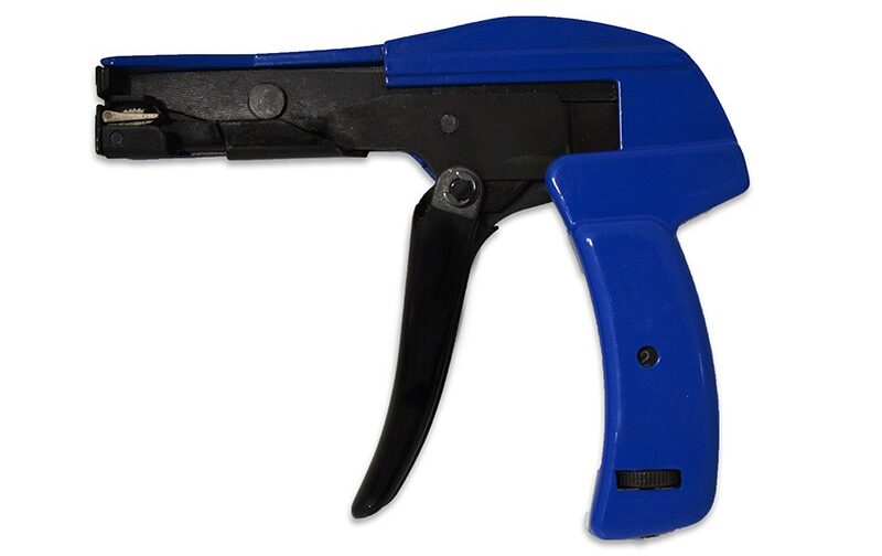 Pince de serrage pour colliers 2,2 à 4,8 mm - Bleu et noir - 9714