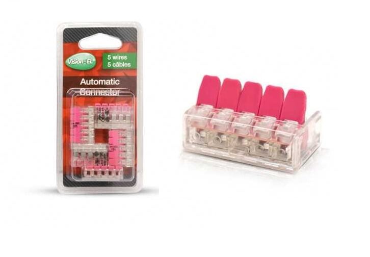 Connecteur rapide 5 fils - de 5 unités - 7205
