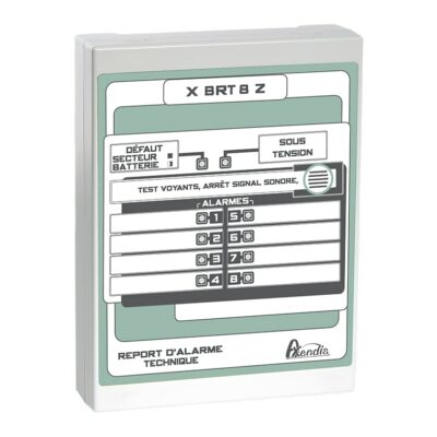 Vente de Boitier de report d'Alarme technique 8 zones - 10580