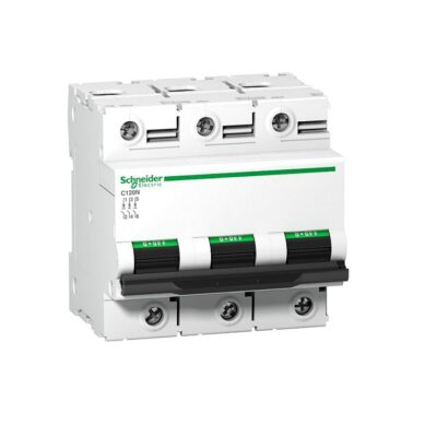 Disjoncteur C120N 3P 100 A, courbe C, 10 kA-min