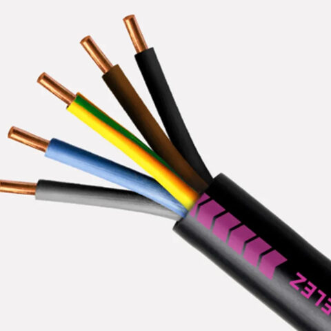 Câble électrique R2V-U-1000 5G1.5MM²- 50m – R2V5G1,5