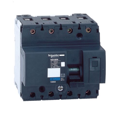 Disjoncteur modulaire - 4P - 80A - courbe C - Multi9 NG125N - 18658