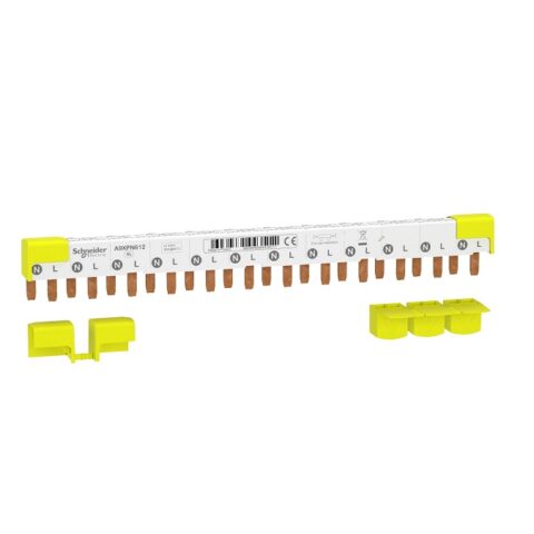 Peigne de répartition 1P+N 80A 12 modules - SCHNEIDER Acti9 iDT40 - A9XPN612