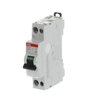 Disjoncteur modulaire phase neutre 16A 3kA automatique ABB - 470138