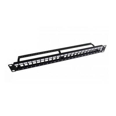 Panneau 19" 1U - KeyStone - 24 ports nus RJ45