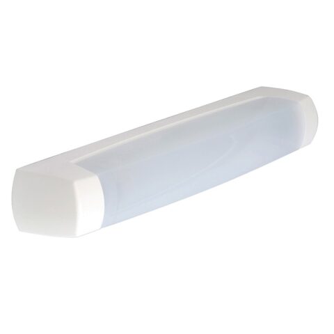Réglette salle de bain EO S19 sans source lumineuse SSL blanc - LÉBÉNOÏD - 055211