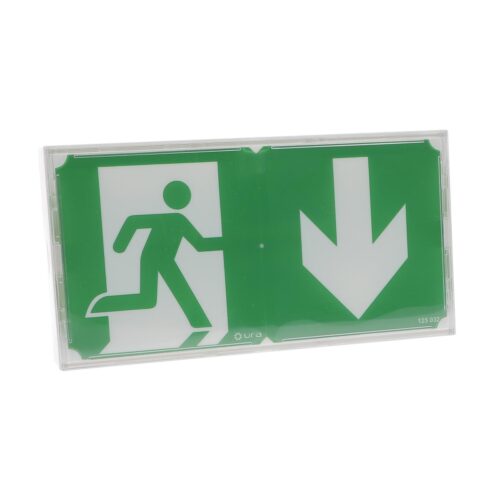 BAES d'évacuation Uraone IP42 IK07 SATI flux 45lm/ 1h - consommation 0,8W - fonction visibilité+