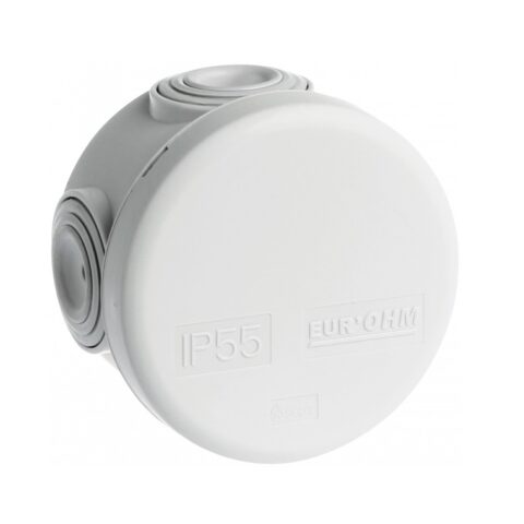 Boîte de dérivation étanche - Ronde - Diamètre 60 mm - 4 entrées - 50001