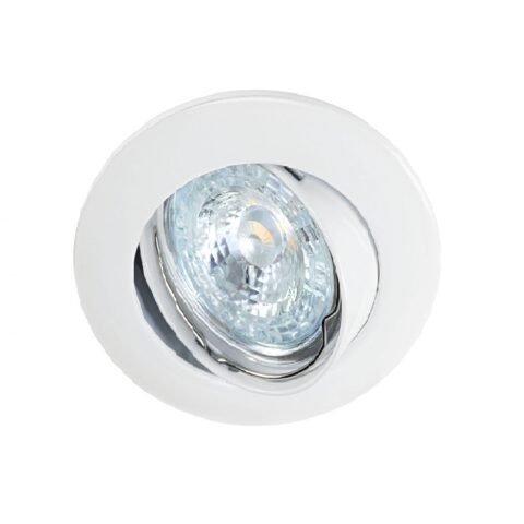 Spot encastré Aric - LUNAR-230 CX - 230V - 50W - GU10 - basculant - sans lampe - Blanc - 4559