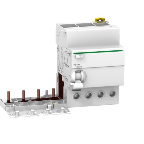 Bloc différentiel Vigi 4P 63A 30mA type AC EU - SCHNEIDER Acti9 iC60 - A9V41463 / A9V11463