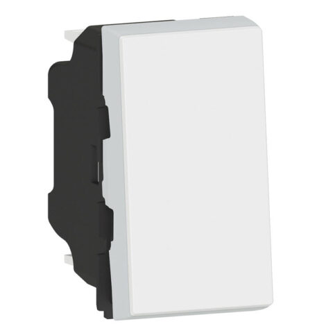 Interrupteur va et vient étroit blanc EU - LEGRAND Mosaic - 278001L