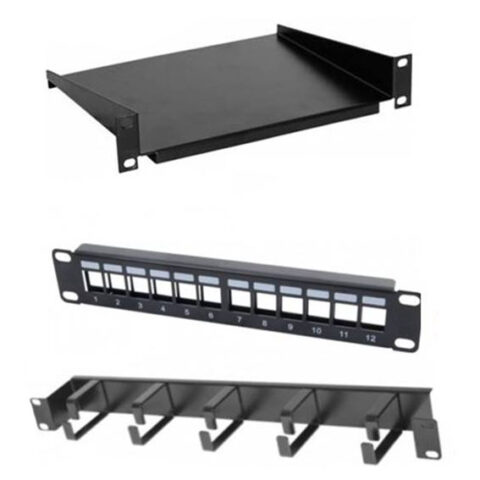 PACK COFFRET 10 POUCES 6U + ACCESSOIRES - CAT. 6 SFTP