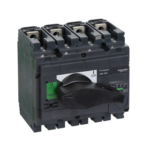 Interrupteur sectionneur Interpact INS250 4P 250 A - 31107