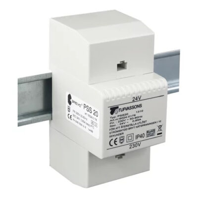 Transformateur de réseau- 20VA - 230VAC - 24V - pour rail DIN - IP40 - PSS20/230/24V