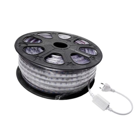 Ruban LED CHANTIER 5050-60 Led/m en silicone 50M Étanche IP67 - coupe tous les 10 metres