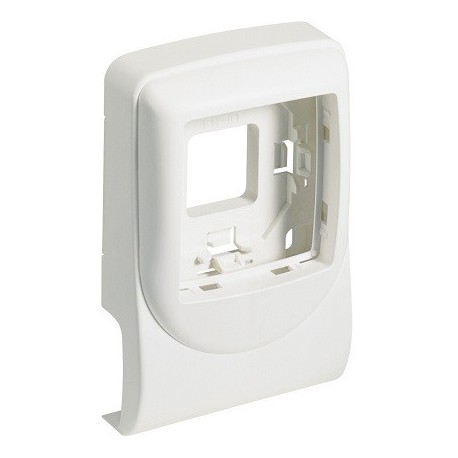 Boitier simple pour appareillage LegrandTM sur Optima TM 22x12,5 + 32x12,5 blanc - B08818