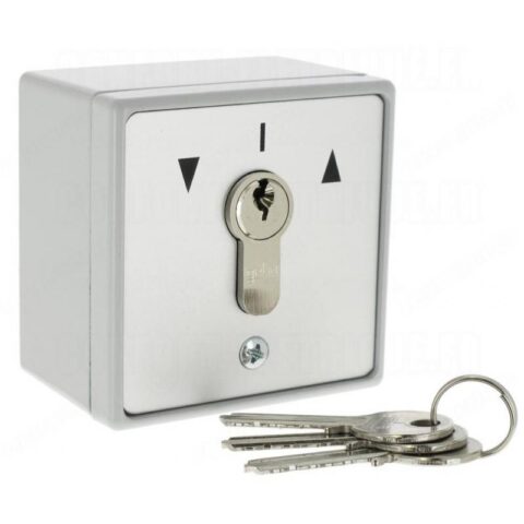 Contacteur a clef 2 contacts impulsionnels - geba - M-APZ 1-2T