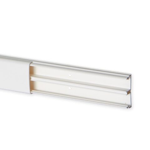 Moulure TM 32x12.5 2 compartiments Optima Blanc IBOCO - B08803