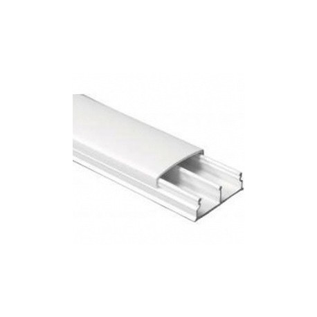 Moulure TM 52x20 2 compartiments Optima Blanc IBOCO – B08809