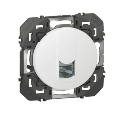 Prise RJ45 catégorie 6 FTP blanc LEGRAND Dooxie - 600376