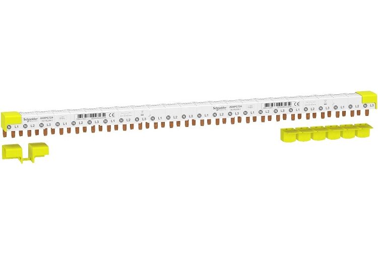 Peigne 3P+N 24 modules de 18mm 80A - Acti9 iDT40 - A9XPC724