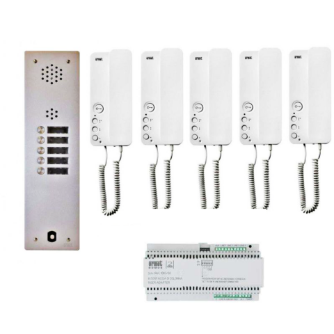 Kit Audio 1R 5BP 2 Voice Programmé URMET – KA83/105