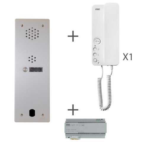 Kit Audio 1R 1BP 2 Voice Programmé URMET - KA83/101