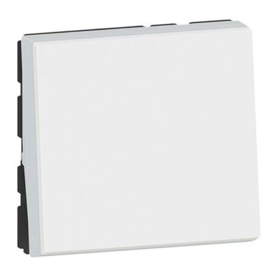 Bouton poussoir blanc EU - LEGRAND Mosaic - 278040L /077040L