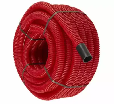 Gaine TPC Ø 75mm D 25 m 450N - Rouge