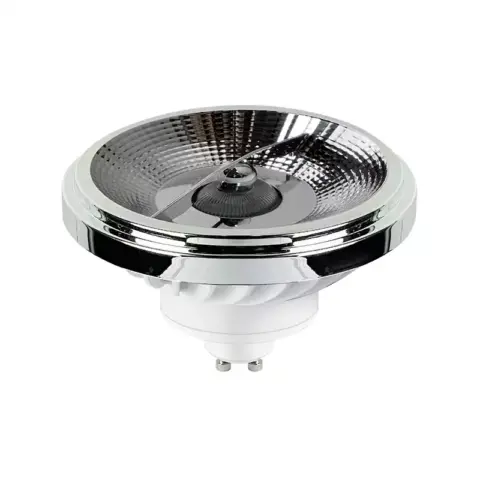 Ampoule LED GU10 AR111 15W 24º No Flicker - blanc neutre - 4500k