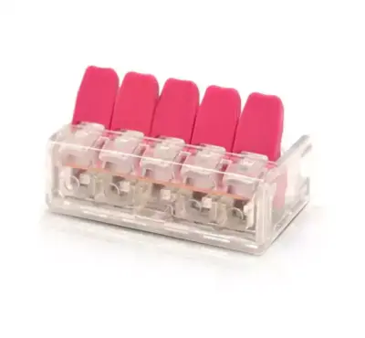 Connecteur automatique 5 câbles Pack de 25 - 7202