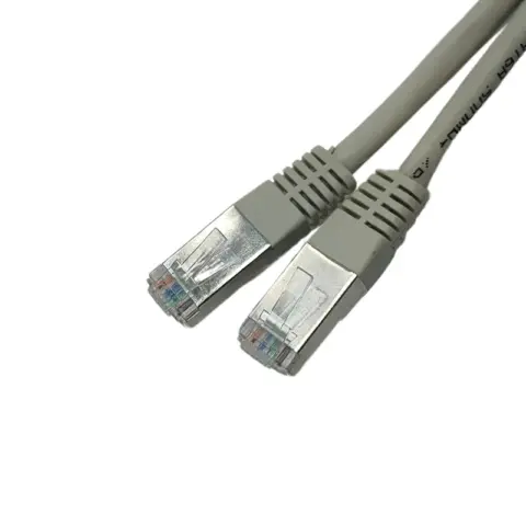 Cordon Cat 6a FTP Gris – 0.50m