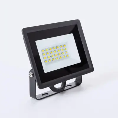 Projecteur NOIR LED 20W 120lm/W 5000K IP65