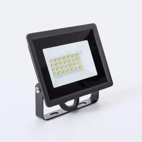 Projecteur NOIR LED 20W 120lm/W 5000K IP65