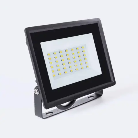 Projecteur LED NOIR 30W 120lm/W 5000K IP65