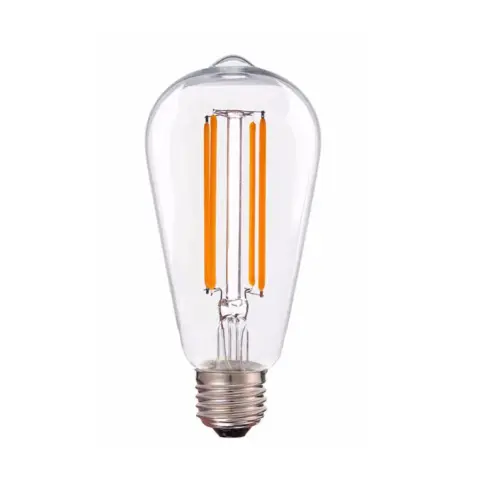 Ampoule Filament LED E27 ST64 - 4W - 2700K Blanc Chaud