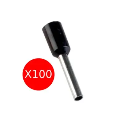 Embout préisolé TGH 1,5 15 - Sachet de 100 unités