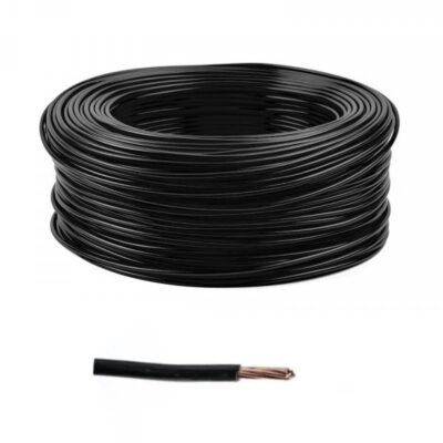 Fil électrique HO7V-R 25 mm² noir – au mètre