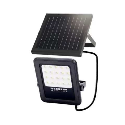 PROJECTEUR SOLAIRE IP65 50W AVEC TELECOMMANDE