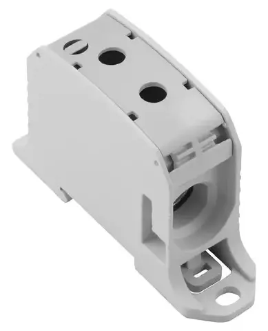 Barrette de jonction électrique 232A borne à vis gris 95 mm² Pawbol réf. PAWE.4026 - Barrette de connexion