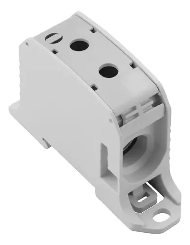 Barrette de jonction électrique 232A borne à vis gris 95 mm² Pawbol réf. PAWE.4026 - Barrette de connexion