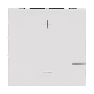 Legrand Mosaic 078407A – Variateur LED 125W sans neutre, blanc Legrand réf. LEG078407A - Mécanismes - Mosaic™