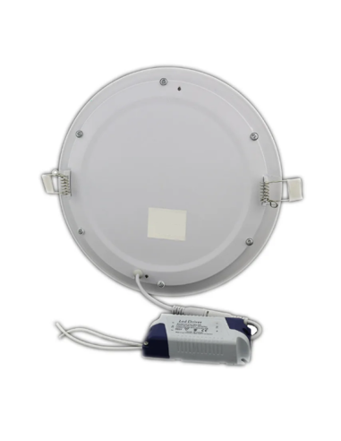 Downlight led extra-plat 24W 6500k 1900-2000Lm Rond Ø300mm Lumieclat réf. 00357/DW300-R/WH - Éclairage LED et Luminaires