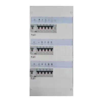 COFFRET EQUIPE LEGRAND 3R 1ID 63A -2ID 63AC - 14 disjonteur +sonnette