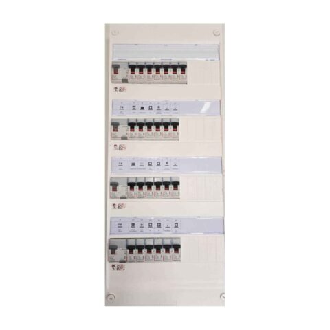 COFFRET EQUIPE LEGRAND 4 rangées 1ID 63A -3ID 63AC 25 Disjoncteur