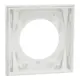 SCHNEIDER Odace Plaque simple blanc craie - S920702